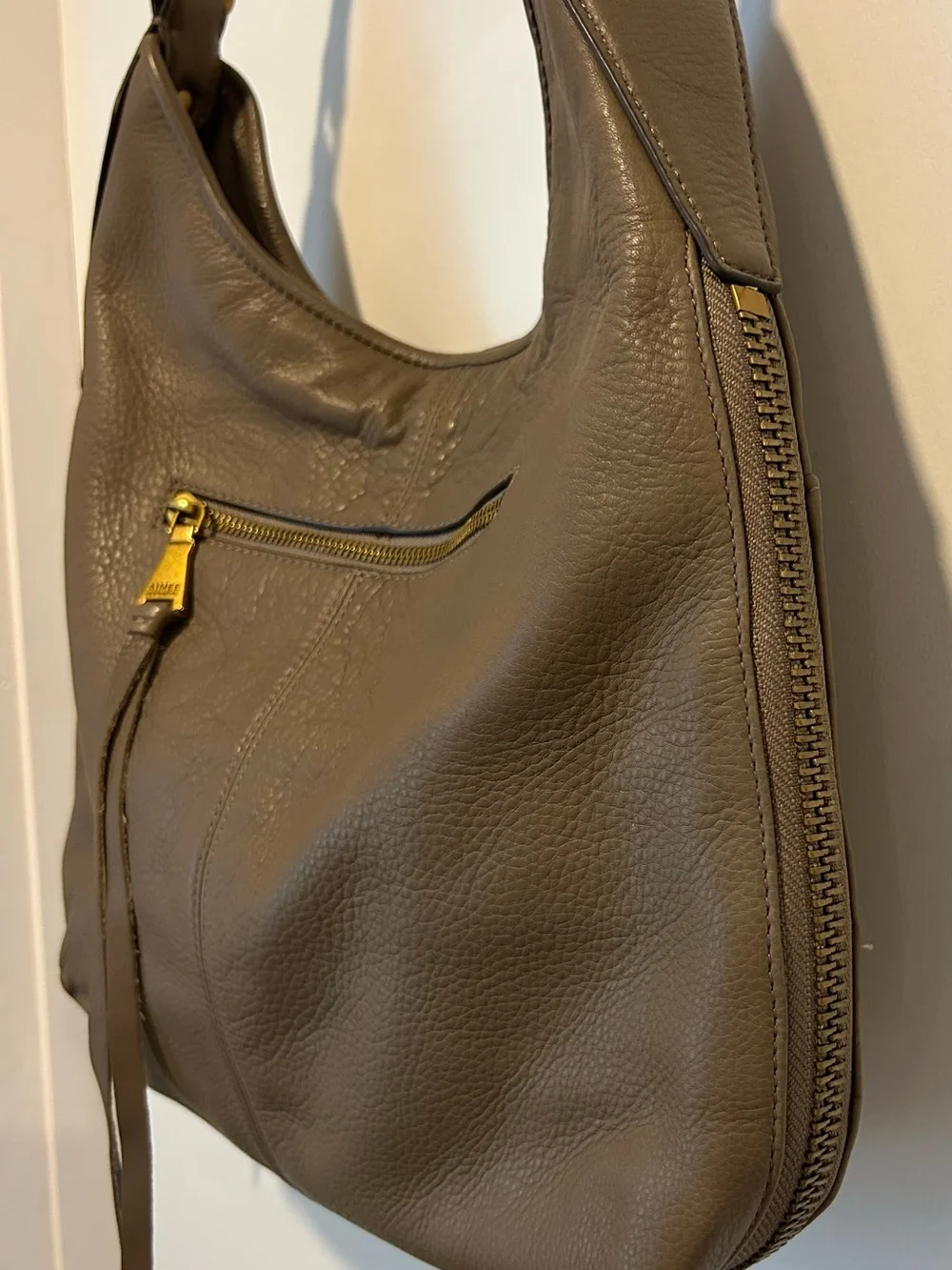 Aimee Kestenberg When in Milan Hobo Shoulder Bag | Mushroom Taupe